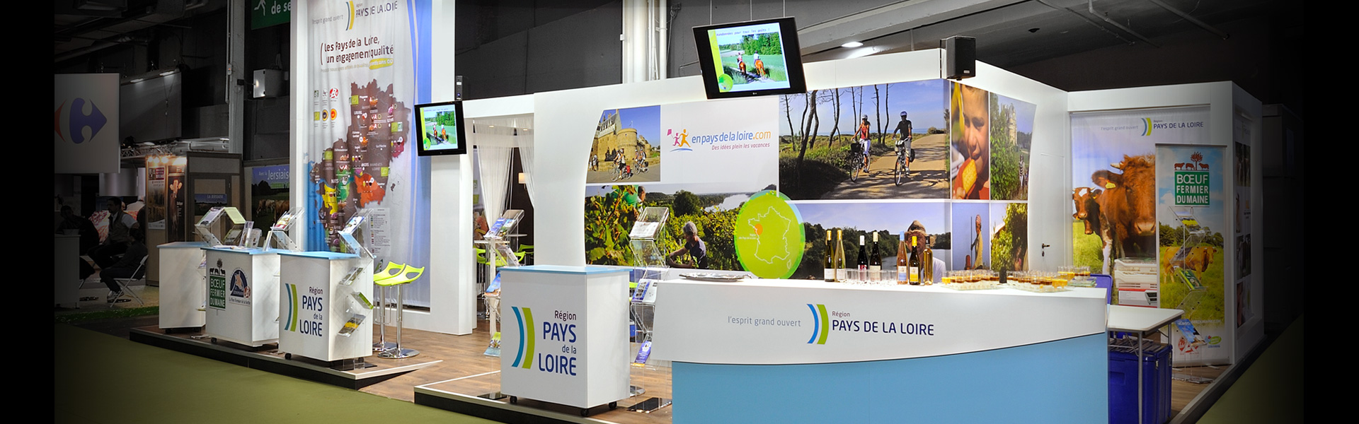 Stand-sur-mesure-Pubvolume-stand-d'exposition-PAYS DE LA LOIRE