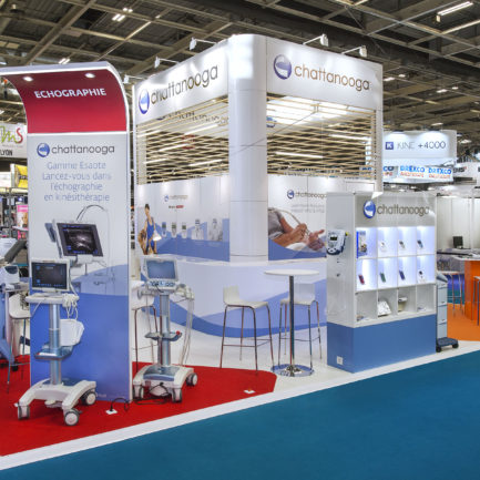 Stand modulaire et sur-mesure pour djo global chattanooga - Pubvolume